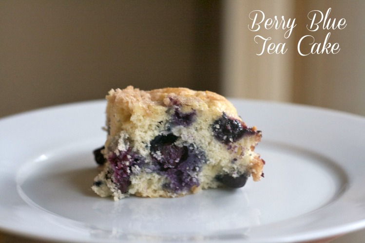 blueberry tea cake